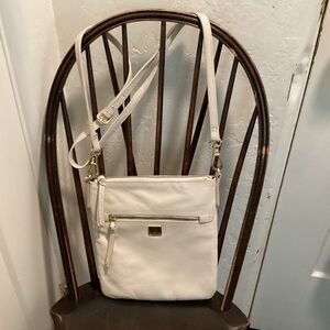 Kooba Elegant Cream Crossbody Bag